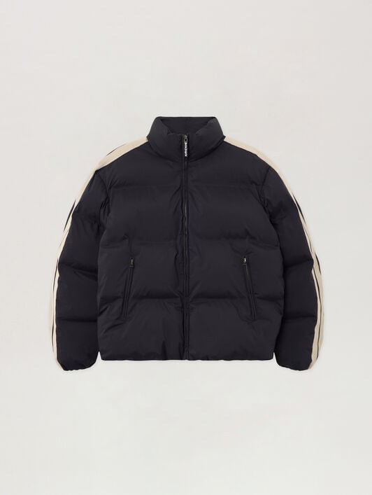 Classic Logo Track Down Jacket PALM ANGELS Classic Logo Track Down Jacket BLACK TOFU PMED057S26FAB002