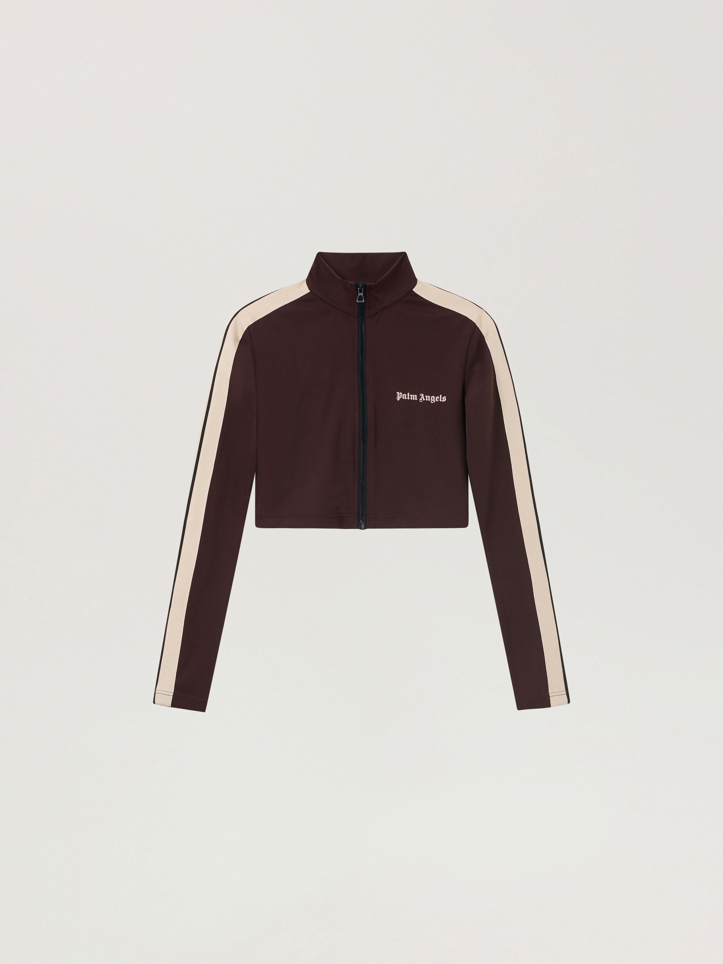 Classic Logo Training Jacket PALM ANGELS Classic Logo Training Jacket MAUVE - ROSE PINK PAWVO04F26FB01