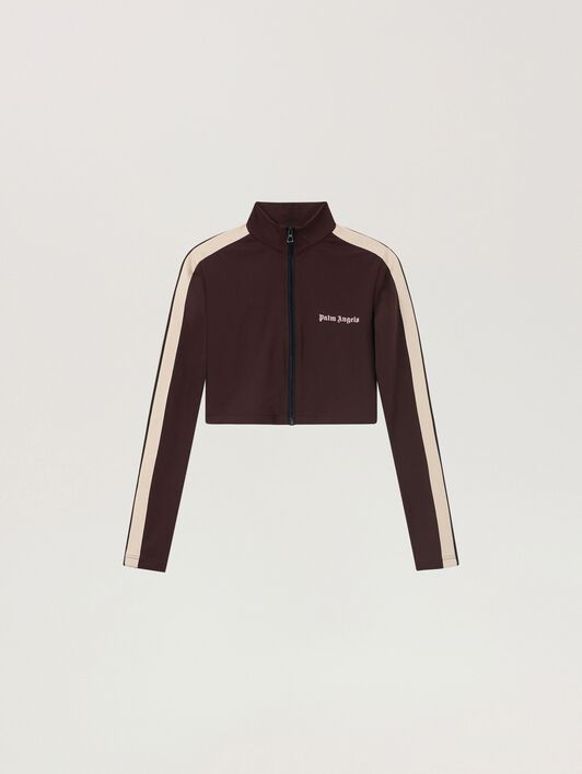 Classic Logo Training Jacket PALM ANGELS Classic Logo Training Jacket MAUVE - ROSE PINK PAWVO04F26FB01