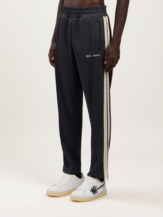 Classic Logo Track Pants PALM ANGELS Classic Logo Track Pants DARK GREY OFF WHITE PMCJ020S26FAB001
