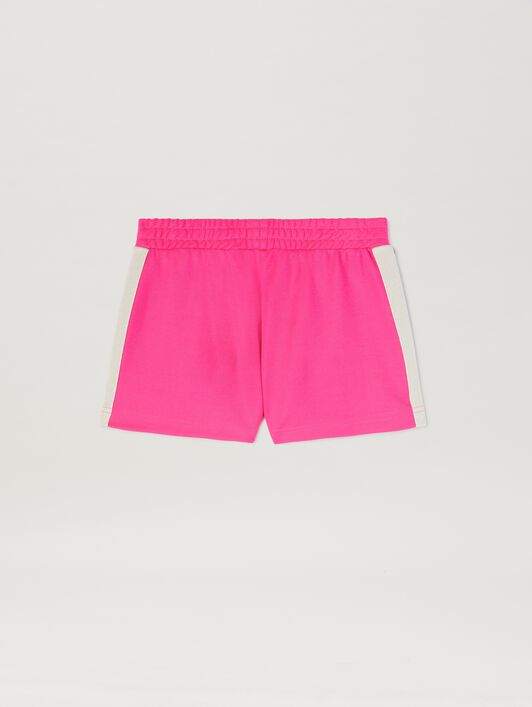 PALM ANGELS  Trainingsshorts FUCHSIA FLUO BLACK PGCL001S25FAB001