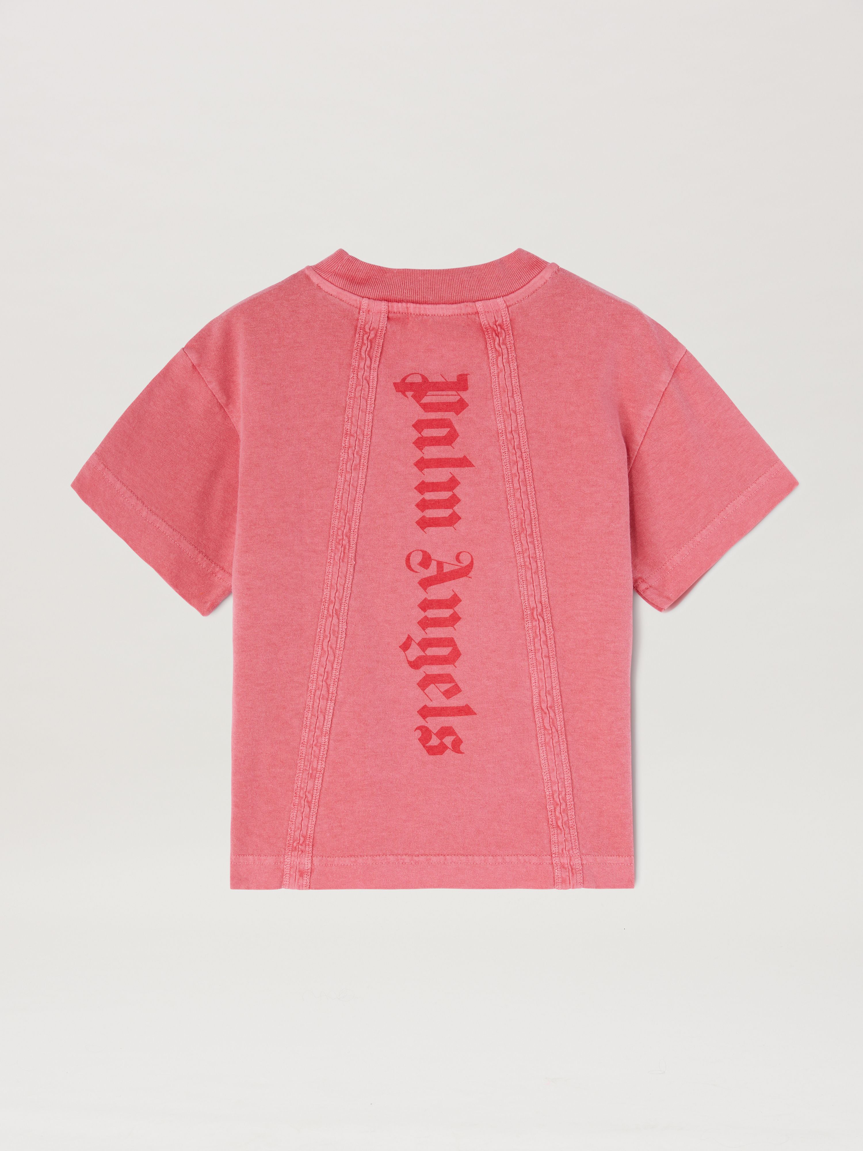 PALM ANGELS  T-Shirt mit Logo CHERRY CHERRY PGAA012S25JER001