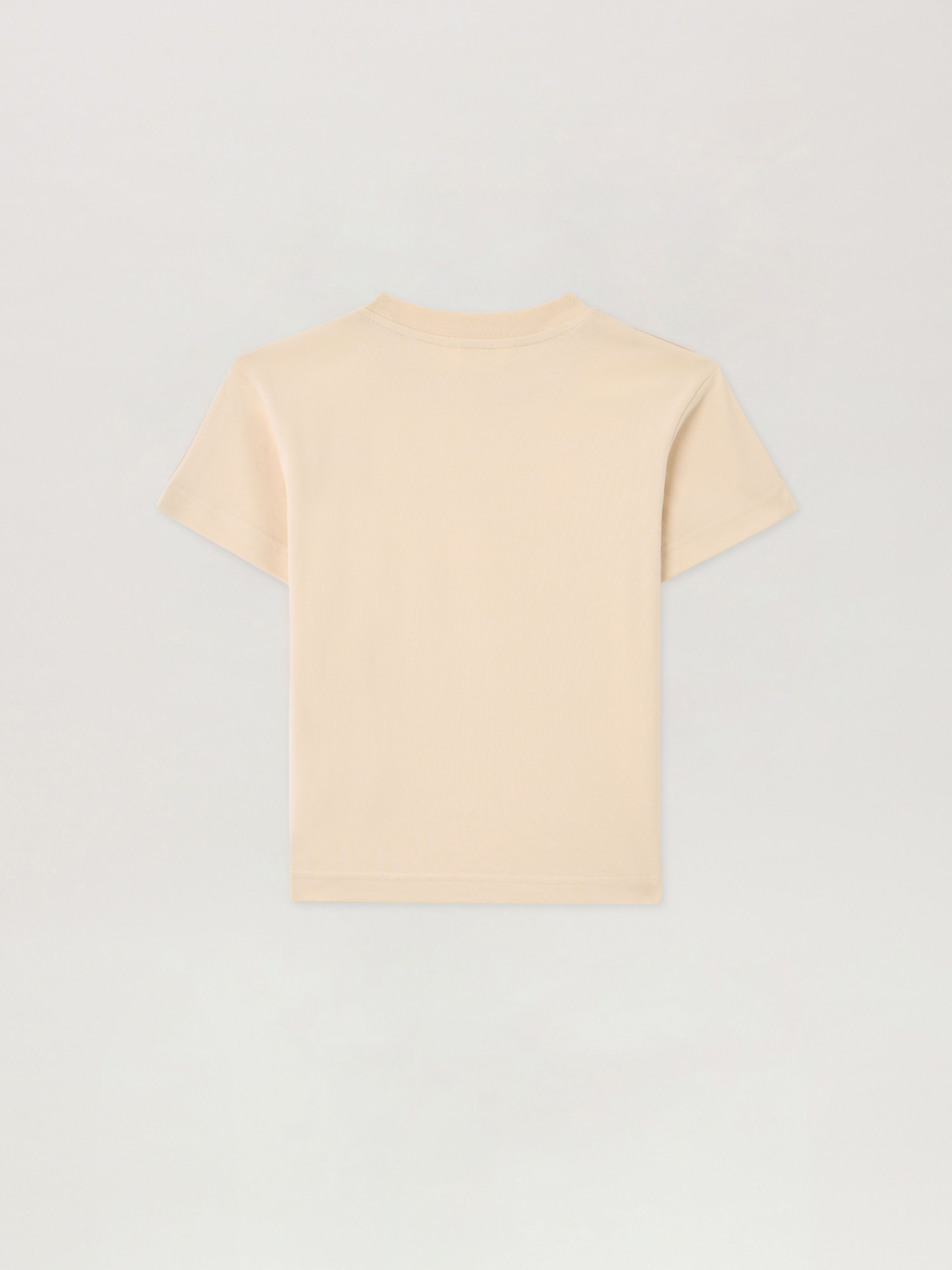 PALM ANGELS Minitrack. T-Shirt Black Off White SABBIA/SAND PBAA011S26JER001