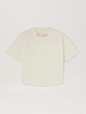 PALM ANGELS  Classic and Overlogo T-shirt BURROCILIEGIA PGAA001C99JER002