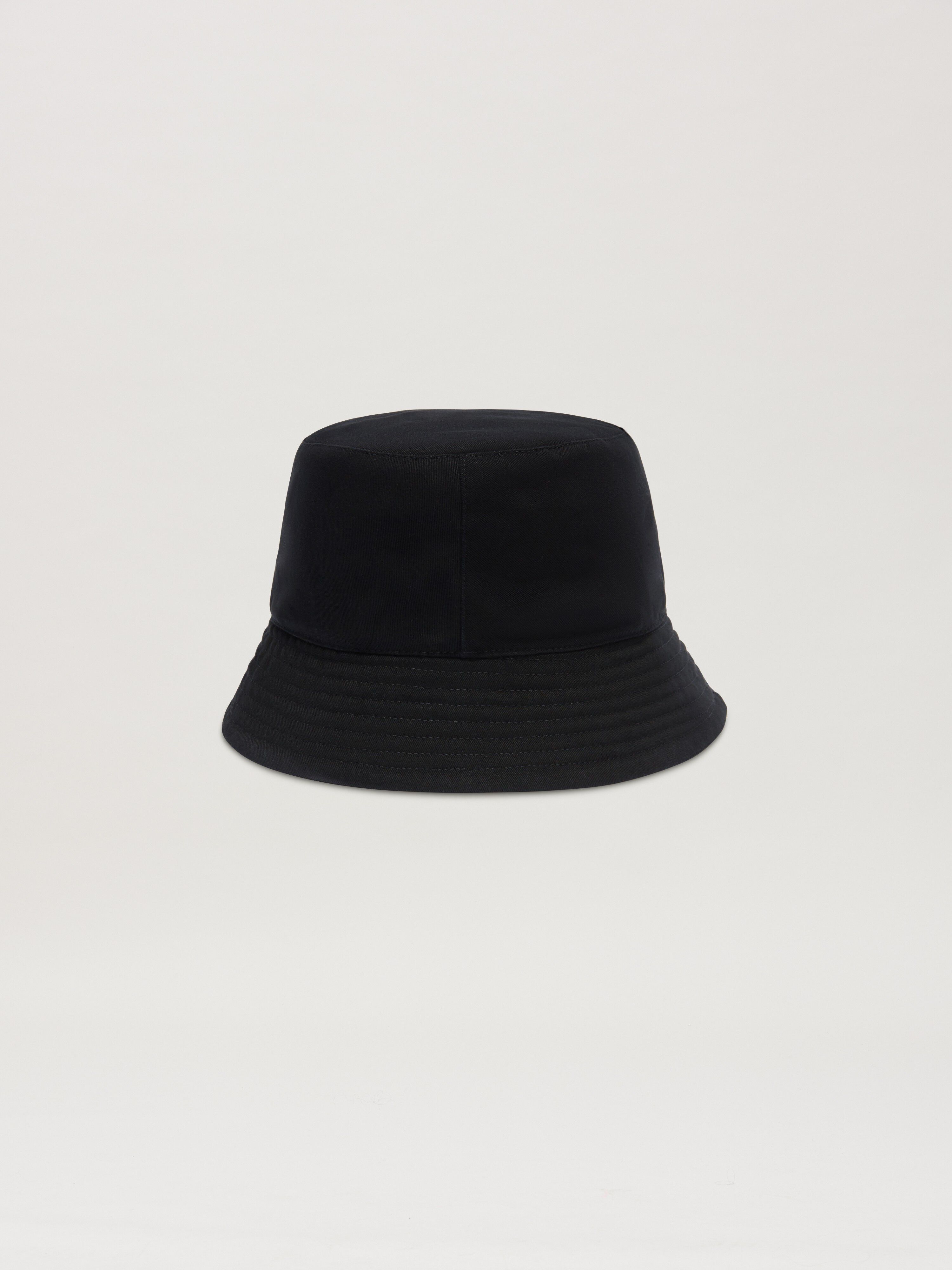 PALM ANGELS  Bear in Mind Bucket Hat BLACK - BROWN PMLA039S25FAB003