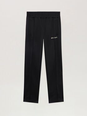 Classic Logo Track Pants PALM ANGELS Classic Logo Track Pants BLACK - OFF WHITE PAMCJ02F26FB01