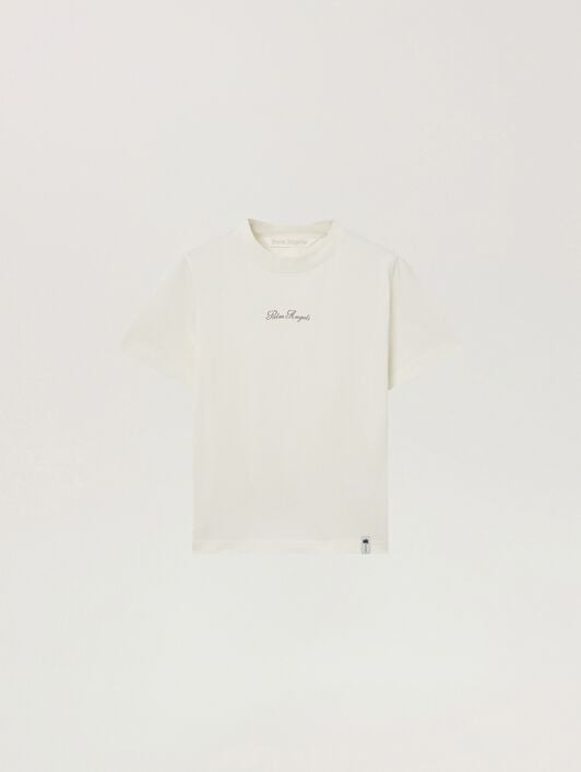 Paradise Regular T-Shirt PALM ANGELS Paradise Regular T-Shirt OFF WHITE - BROWN PAWAA06W26JR04