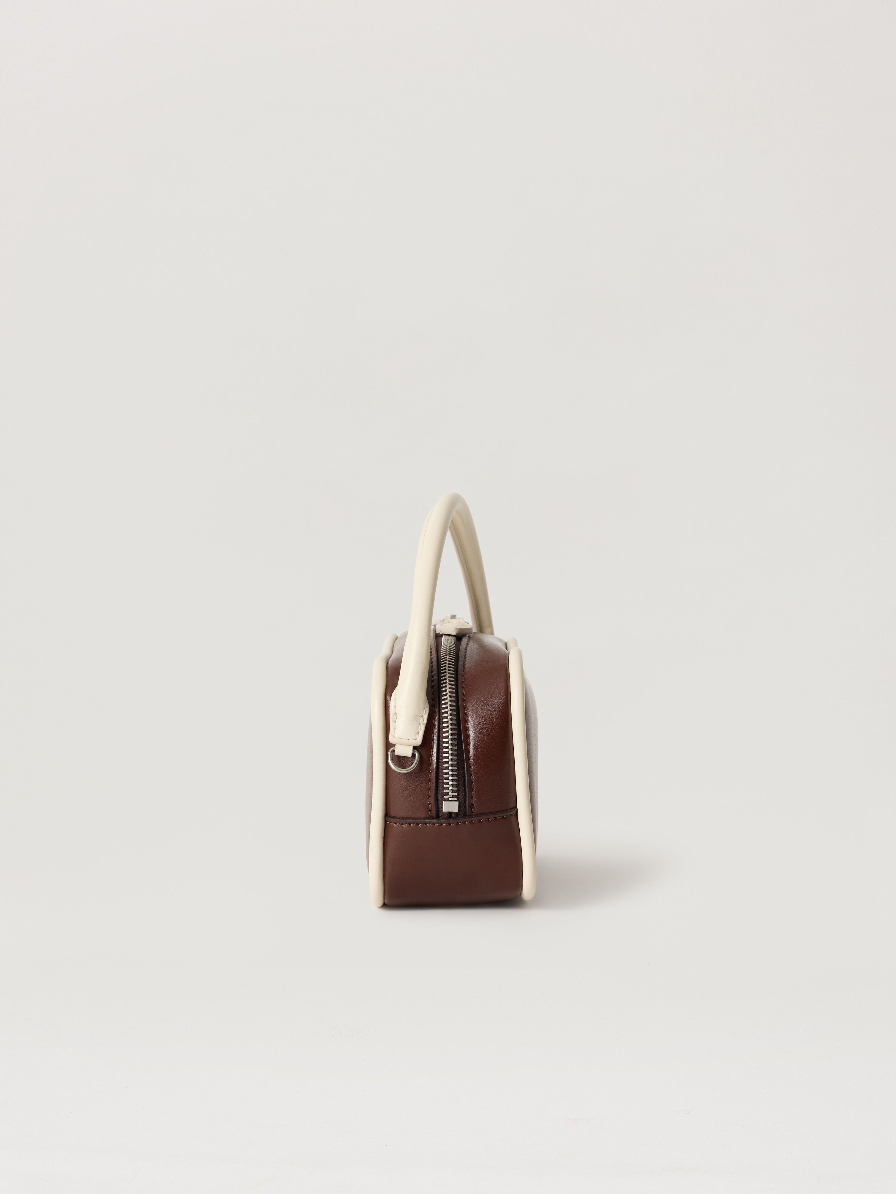PALM ANGELS Borsa A Tracolla Con Logo Classico BROWN - BEIGE PAWNQ01F26FB01