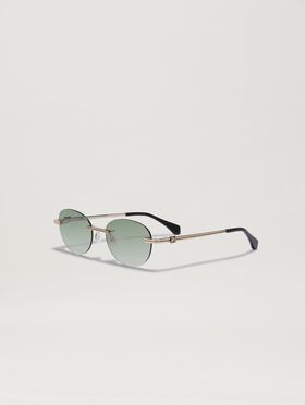 PALM ANGELS  Crystal sunglasses HAVANA - NO COLOR PERJ017S25PLA001