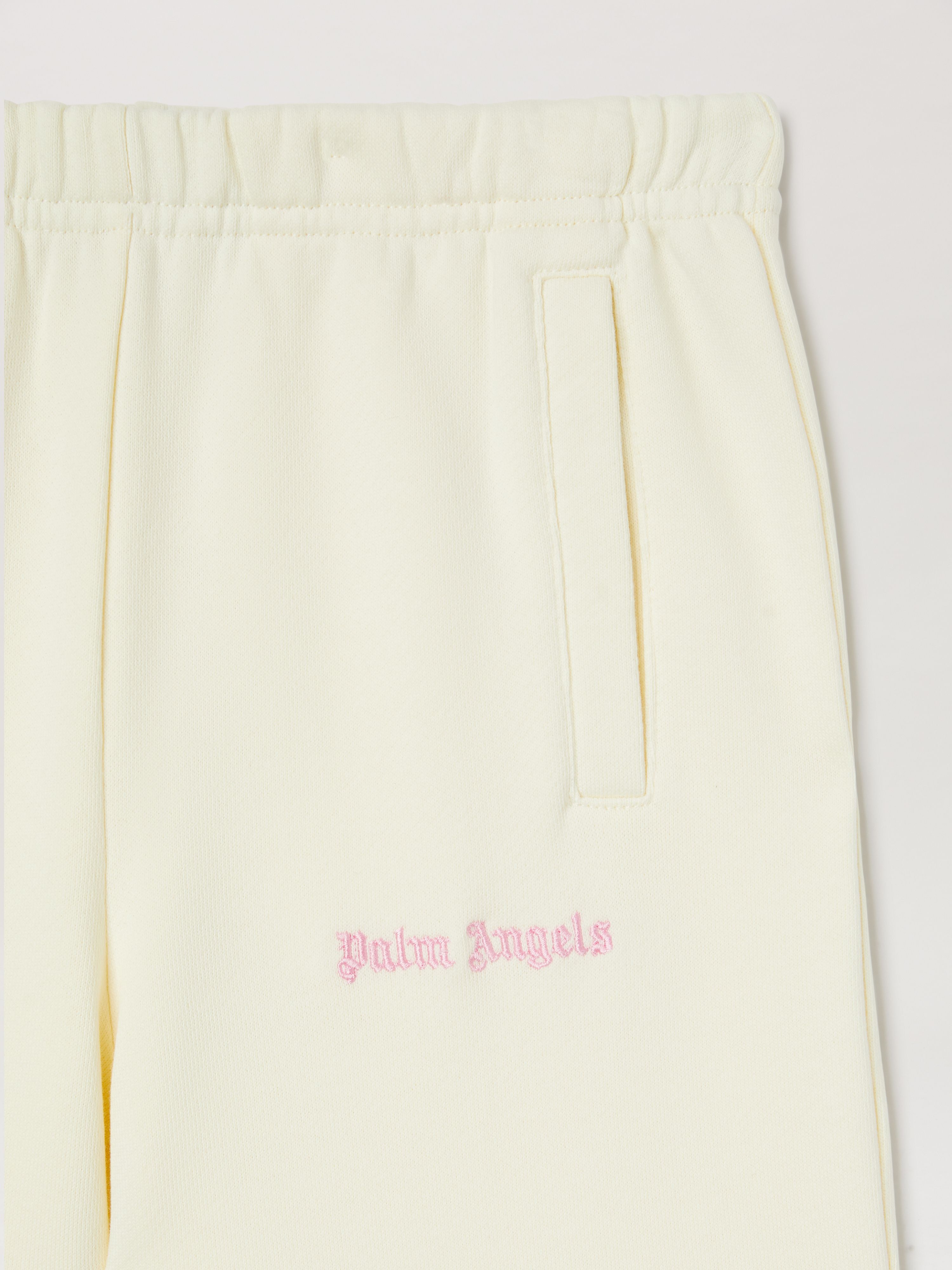 PALM ANGELS  Multicolored knit band track pants BURRO - ROSE ROSA PGCH00AS25FLE001