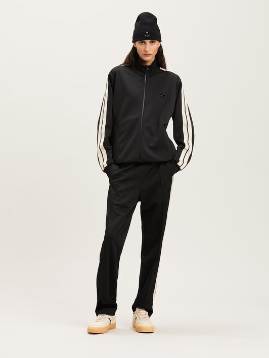 PALM ANGELS  Track Jacket Moncler x Palm Angels NERO - BIANCO PMBE023T25FAB001