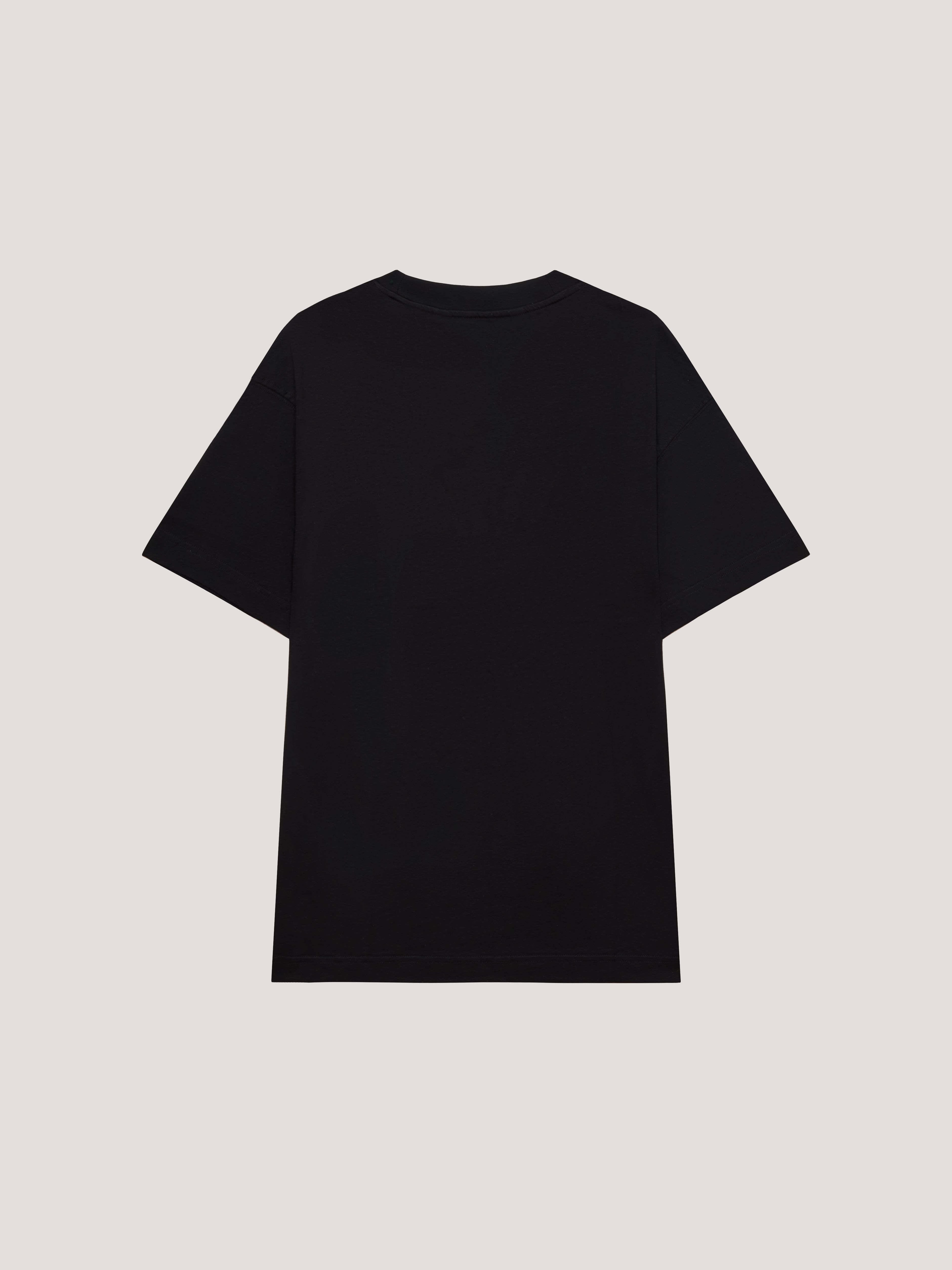 PALM ANGELS Spray LA T-Shirt Black/Green PMAA109T26JER001