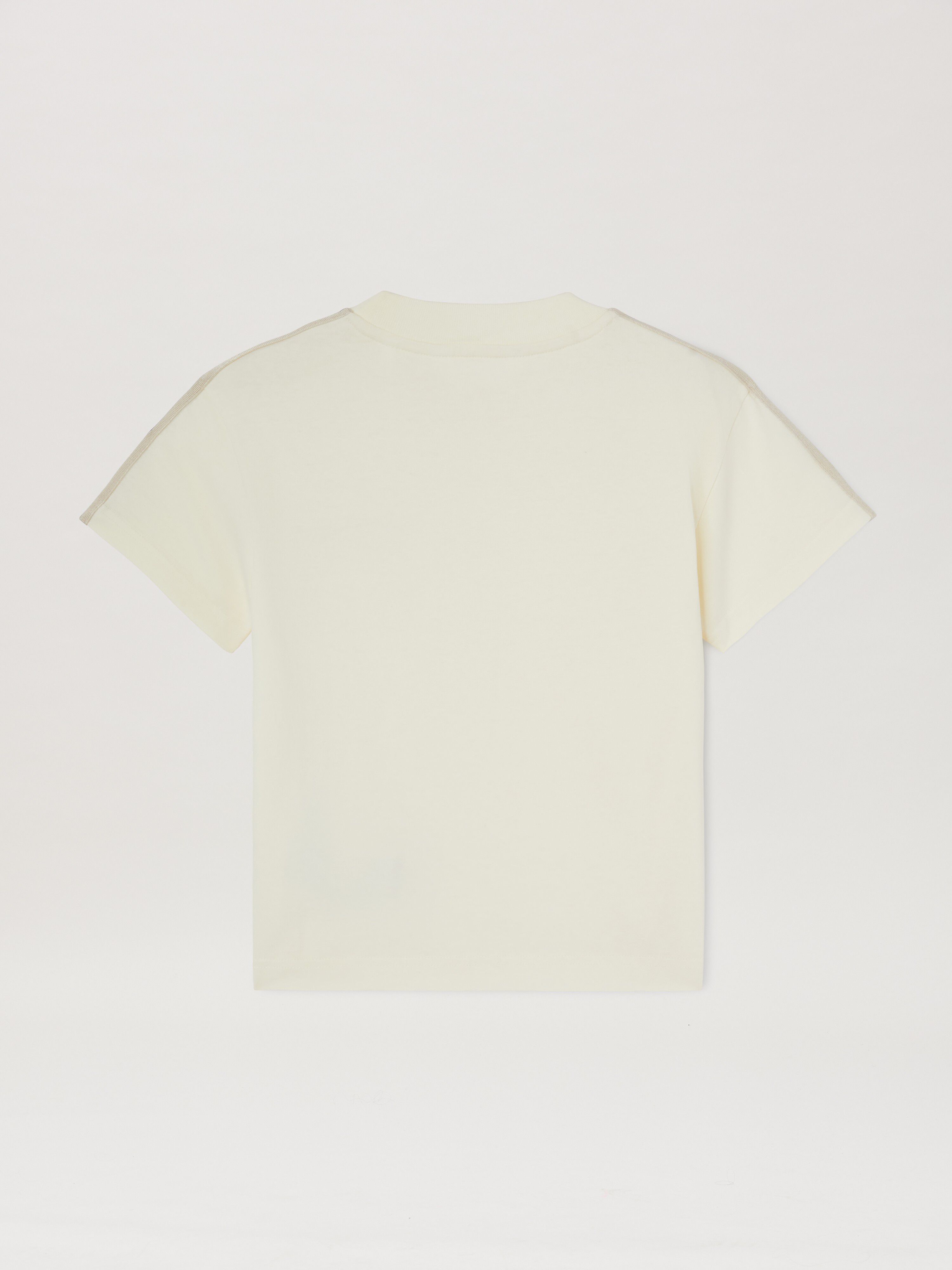 PALM ANGELS  Track Classic Logo T-shirt BUTTER BLACK PBAA011S25JER001