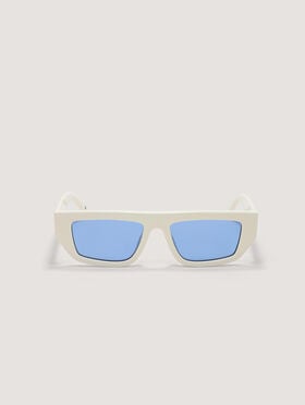 PALM ANGELS Hercules Sunglasses SHINY WHITE PA1033010753