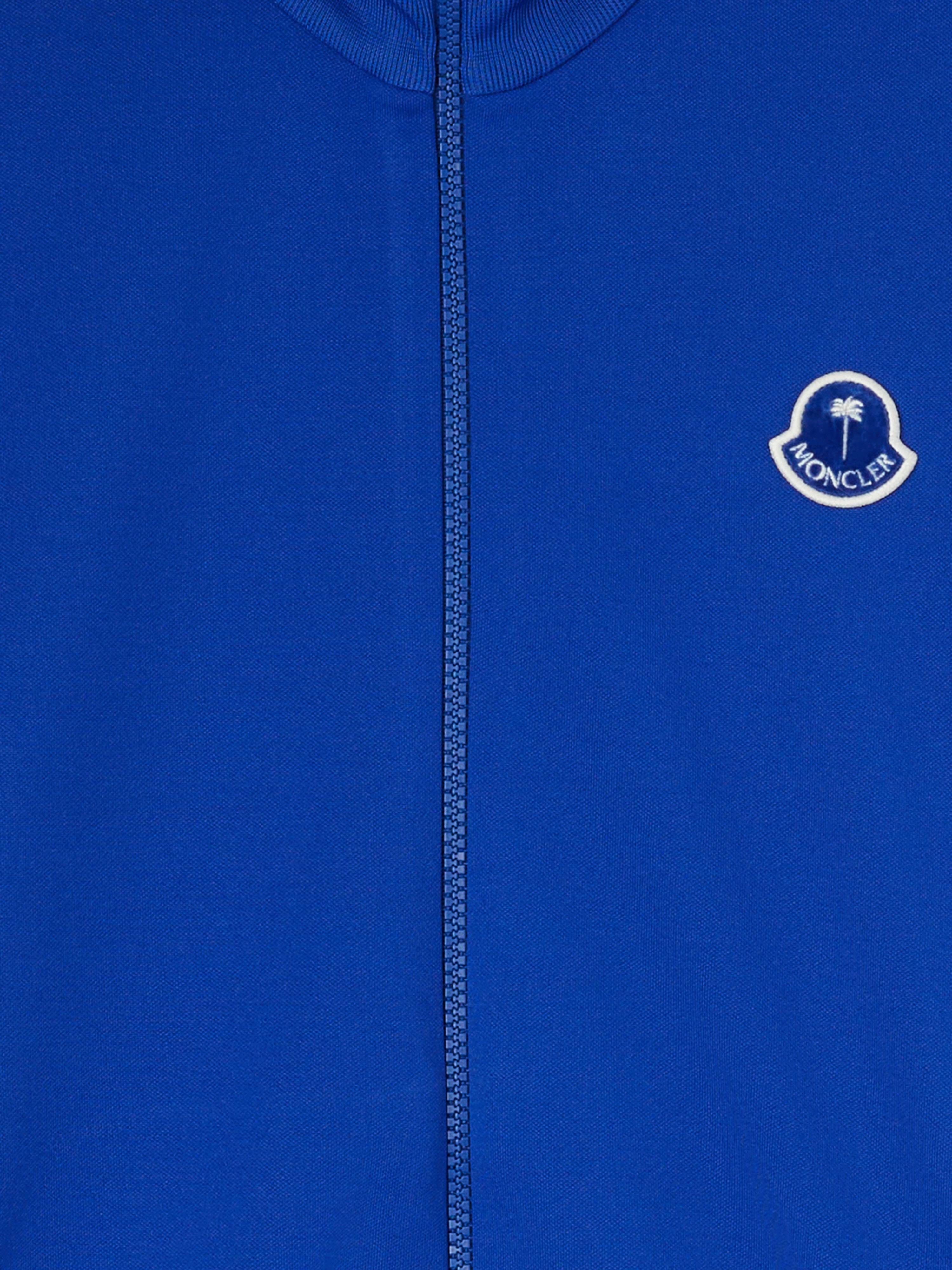 PALM ANGELS  Trainingsjacke Moncler x Palm Angels BLUE - WHITE PMBE023T25FAB001