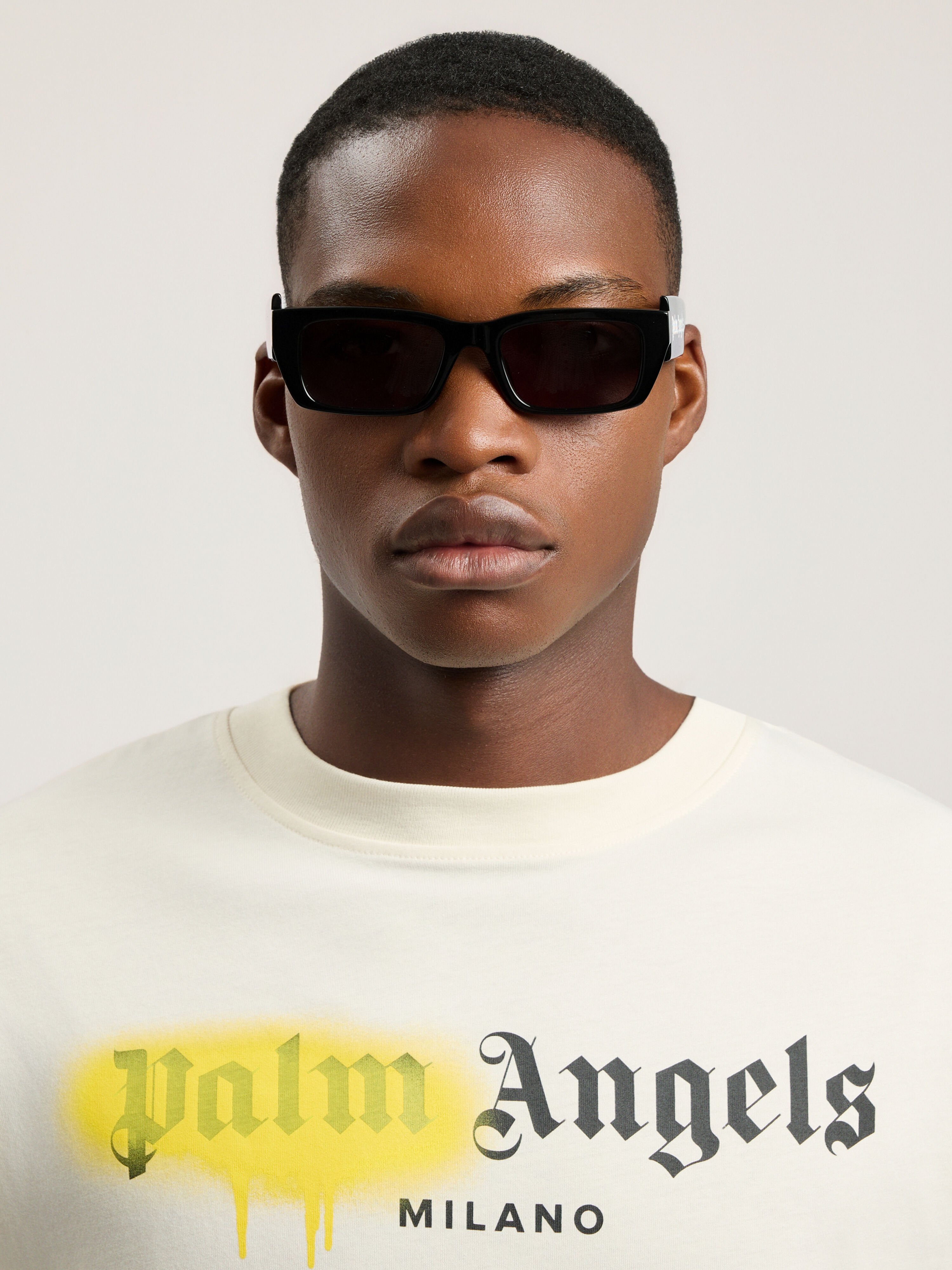 PALM ANGELS Palm Sunglasses BLACK PA1021100753