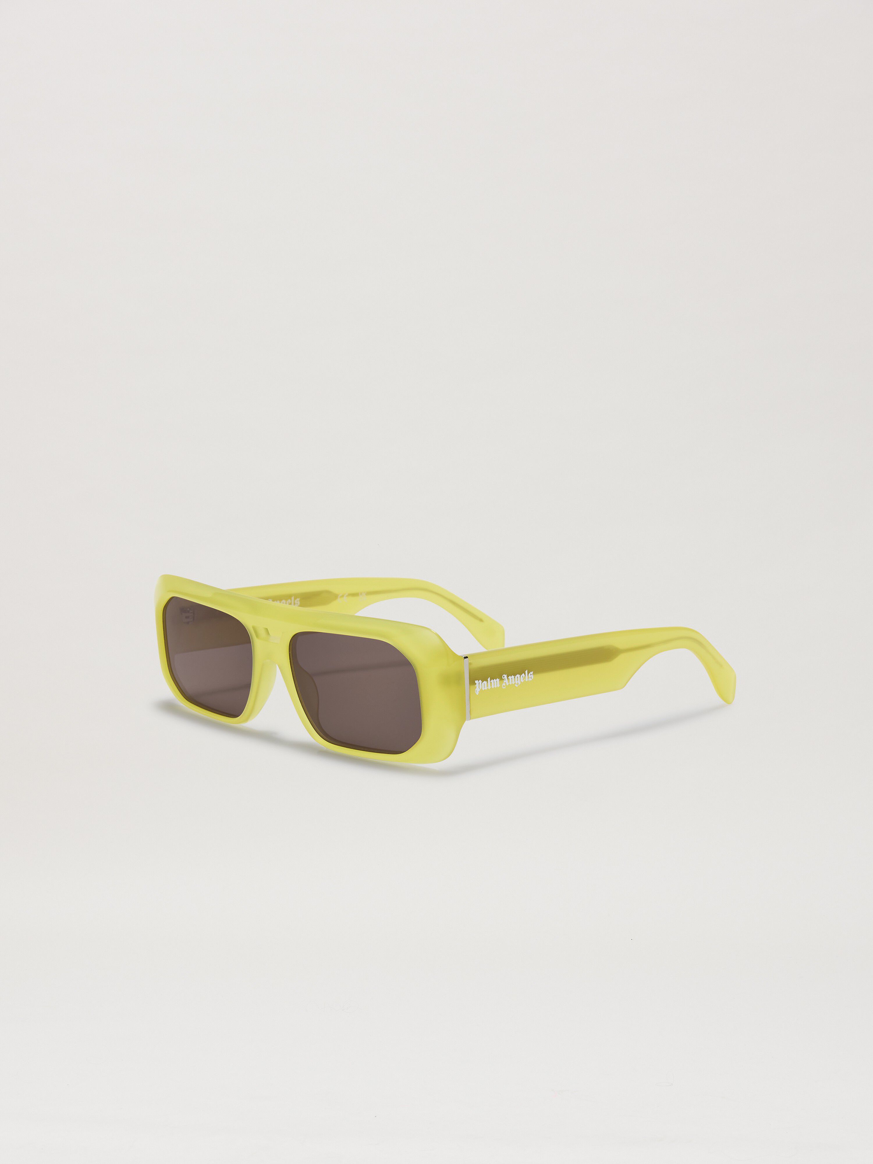 PALM ANGELS  Willow sunglasses YELLOW - DARK GREY PERI102S25PLA001
