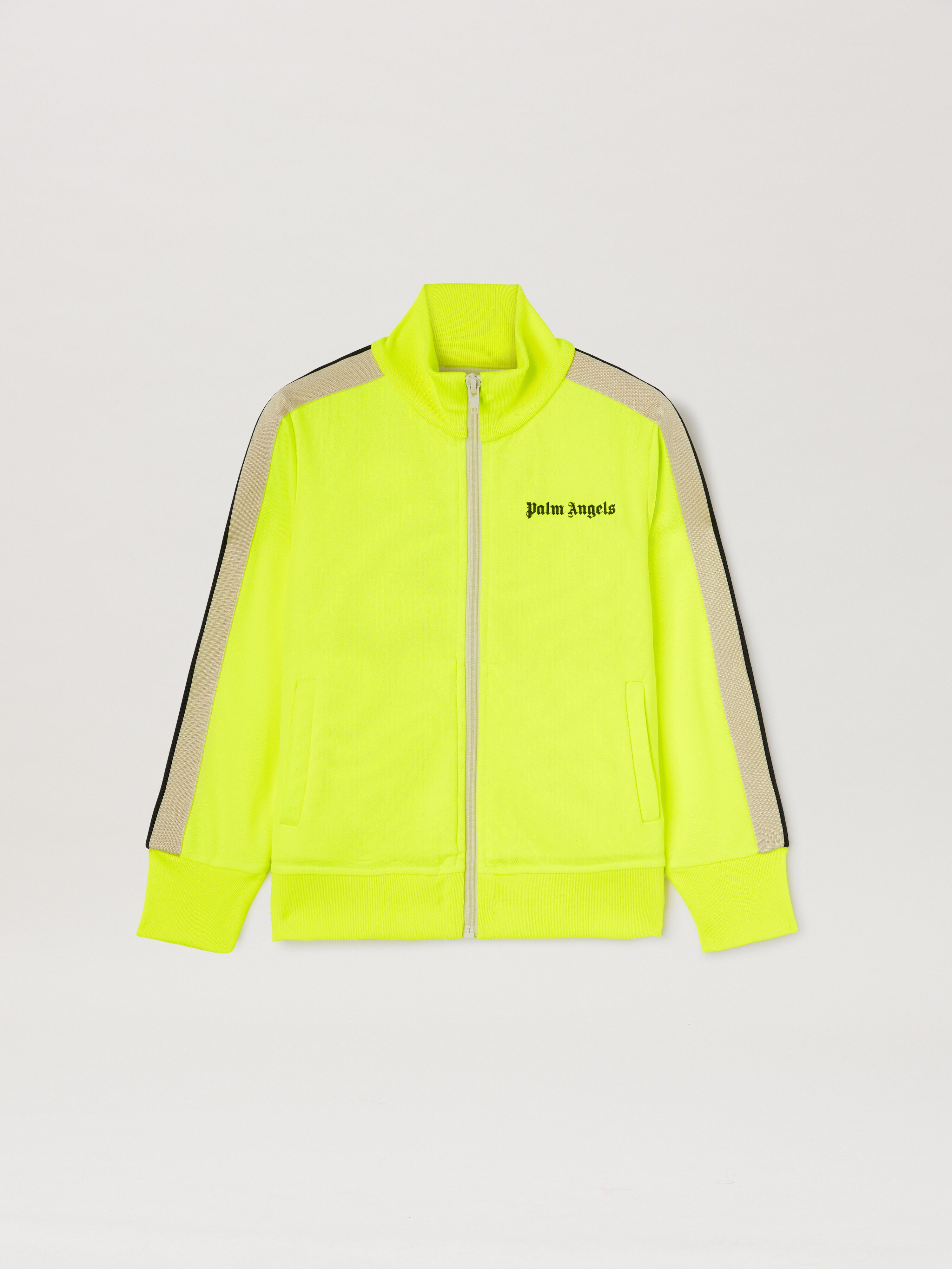 PALM ANGELS  Track Jacket YELLOW FLUO BLACK PBBD002S25FAB001