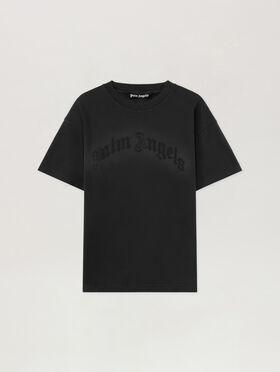 PALM ANGELS Patch Regular T-Shirt BLACK - BLACK PAMAA01F26JR06
