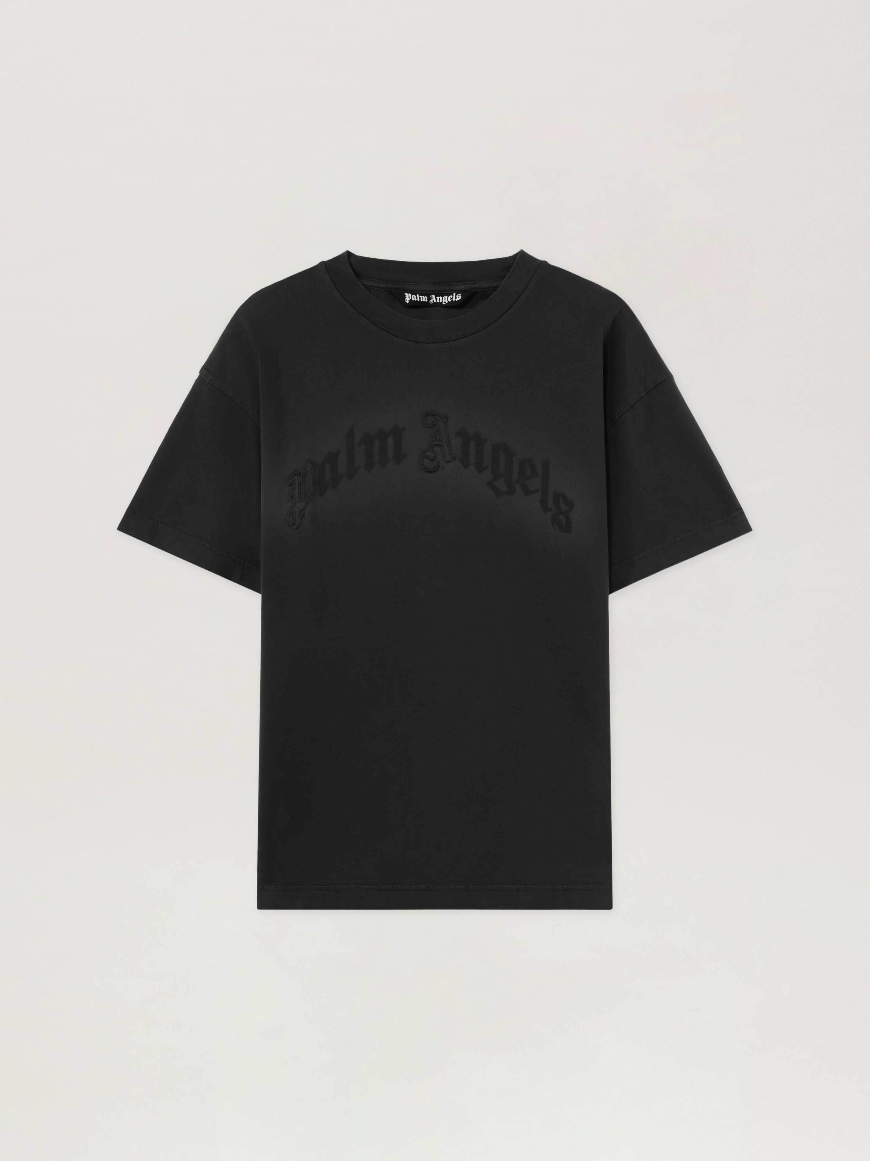 T-Shirt Con Toppe PALM ANGELS T-Shirt Con Toppe BLACK - BLACK PAMAA01F26JR06