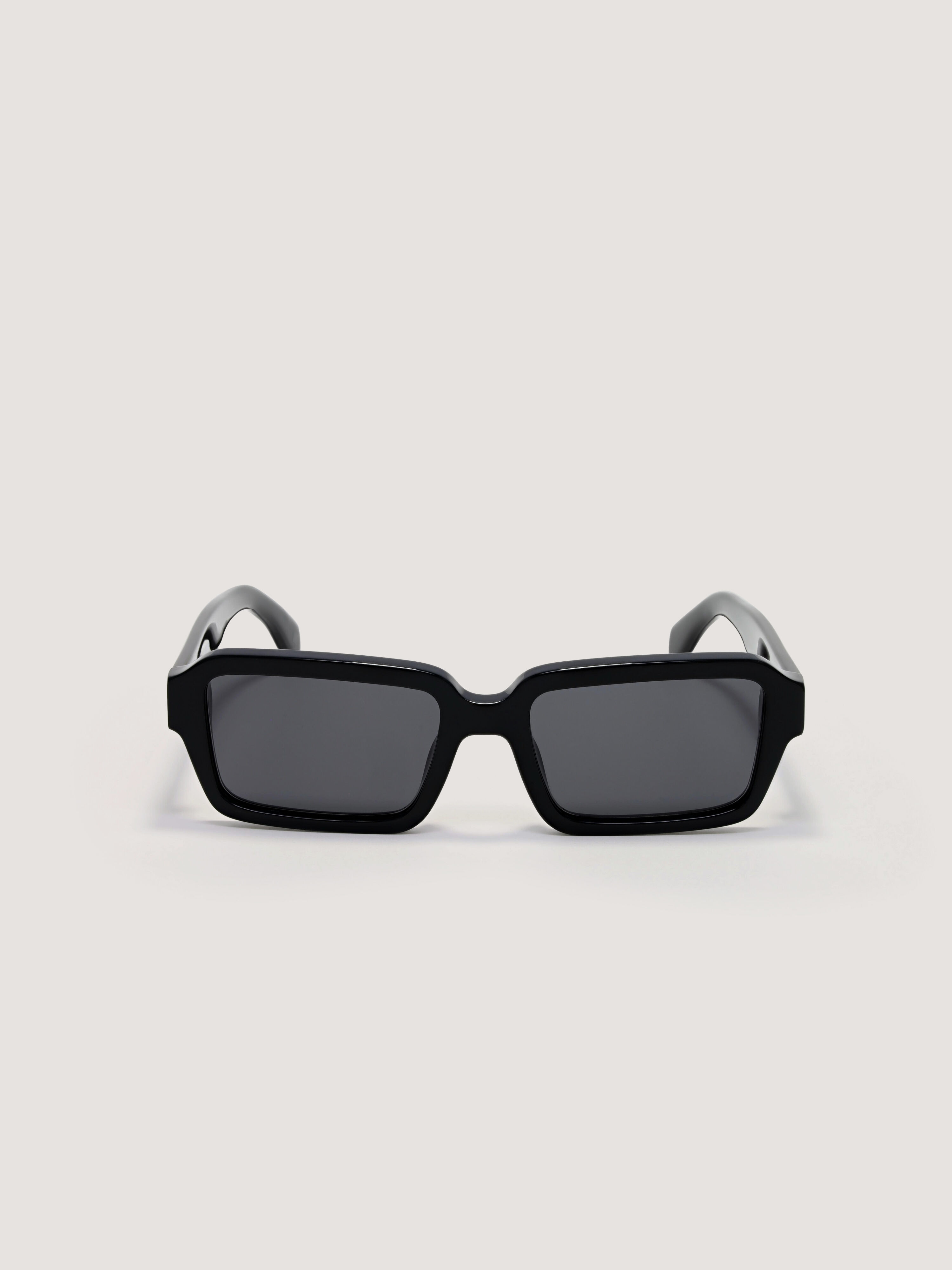 Homer Black Lens Sunglasses PALM ANGELS Homer Black Lens Sunglasses SHINY BLACK PA1025100753