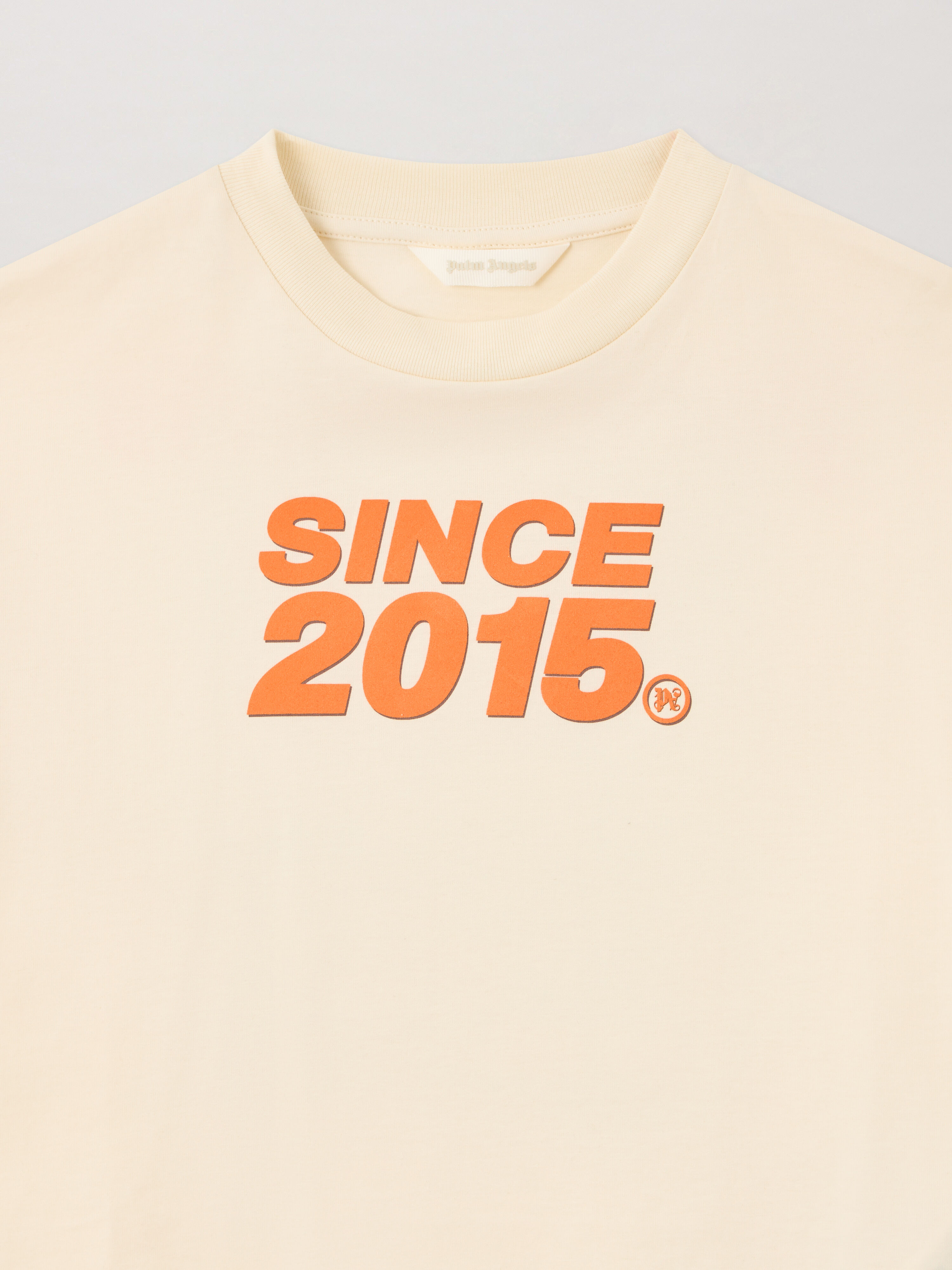 PALM ANGELS Since 2015 Over T-Shirt OFF WHITE PBAA002S26JER002