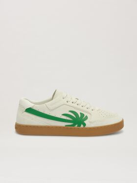 PALM ANGELS  New Palm 1 Sneaker BLACK - WHITE PMIA099S25LEA002