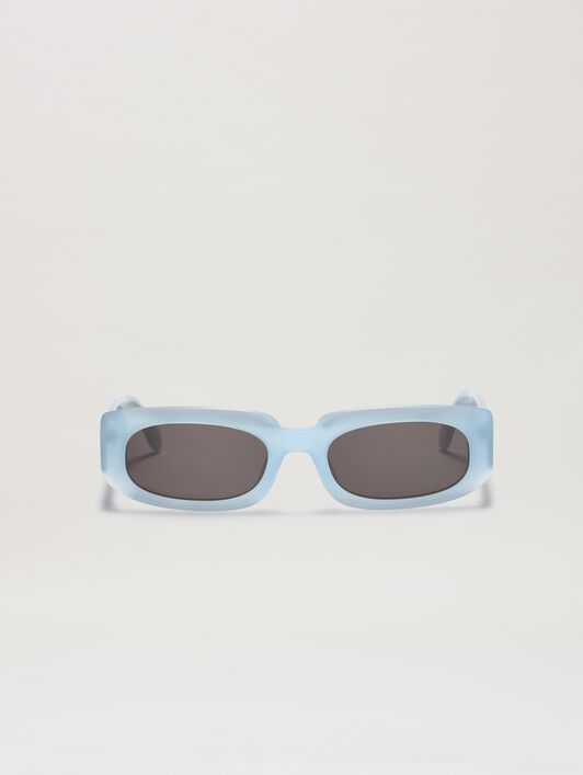 PALM ANGELS  Noah sunglasses LIGHT BLUE - DARK GREY PERI104S25PLA001