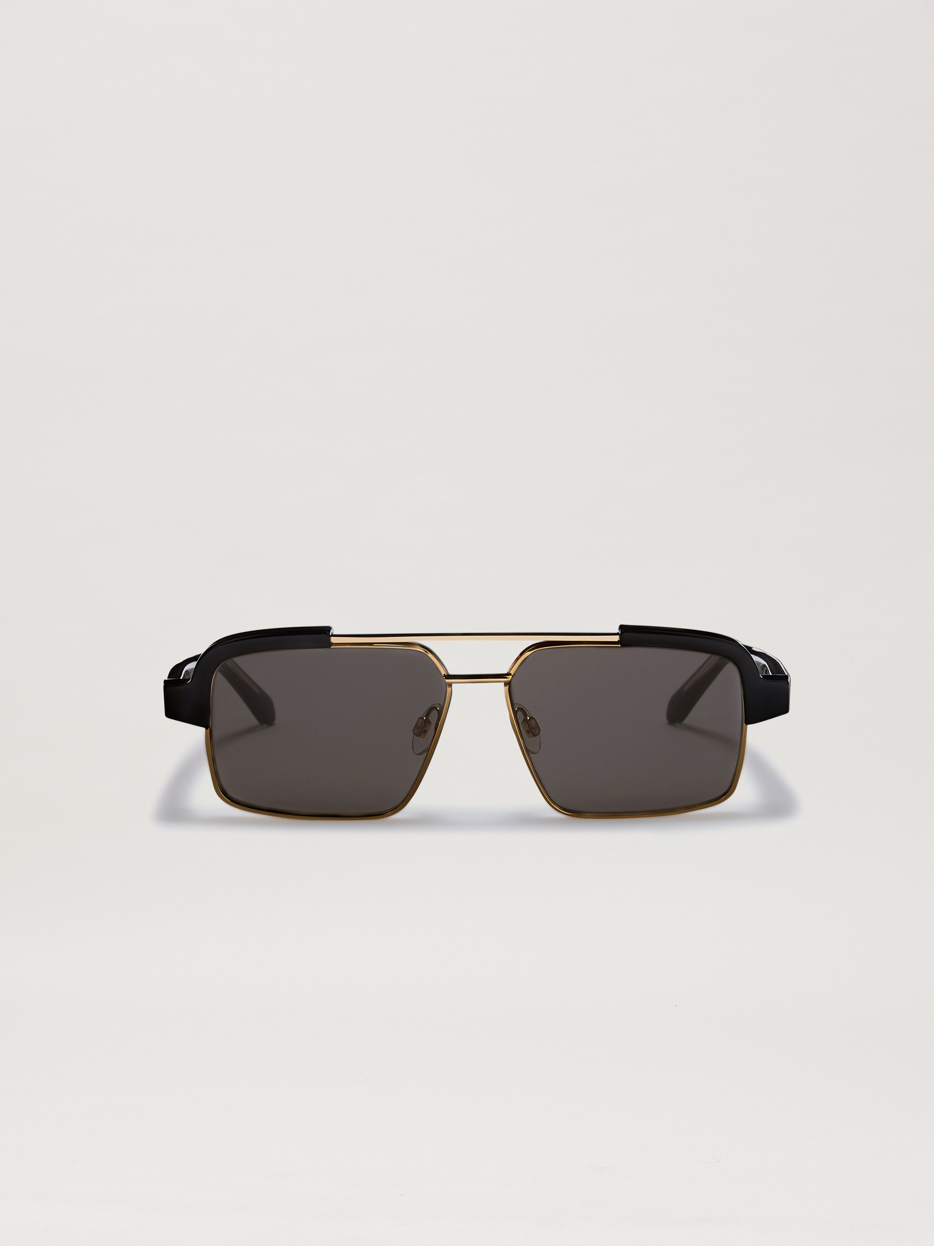 PALM ANGELS  Panorama sunglasses BLACK - DARK GREY PERI10DS25PLA001