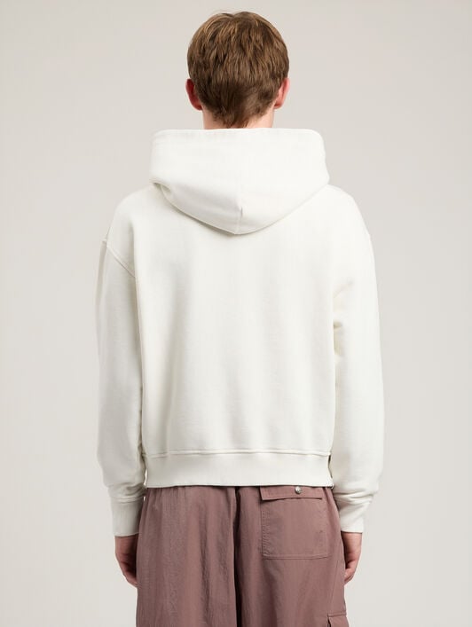 Bear Hoodie PALM ANGELS Bear Hoodie OFF WHITE BROWN PMBB17DS26FLE00C