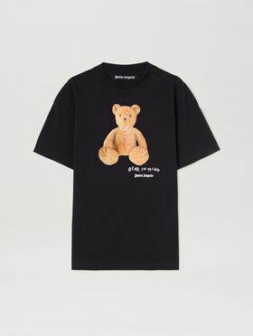 PALM ANGELS Bear in Mind T-shirt WHITE PMAA001C99JER027