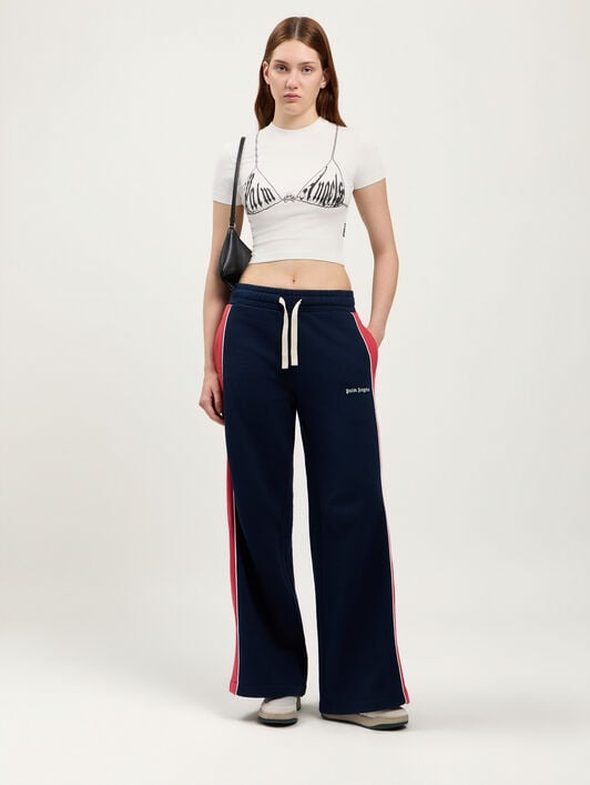 Palm Bra Baby T-Shirt PALM ANGELS Palm Bra Baby T-Shirt OFF WHITE BLACK PWAA077S26JER002