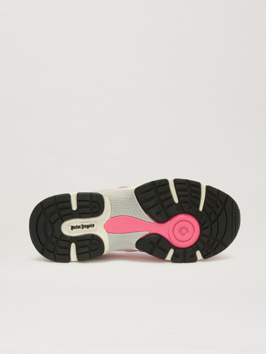 PALM ANGELS  PA 4 Fluo Sneaker FUCHSIA FLUO - SILVER PMIA102S25FAB002