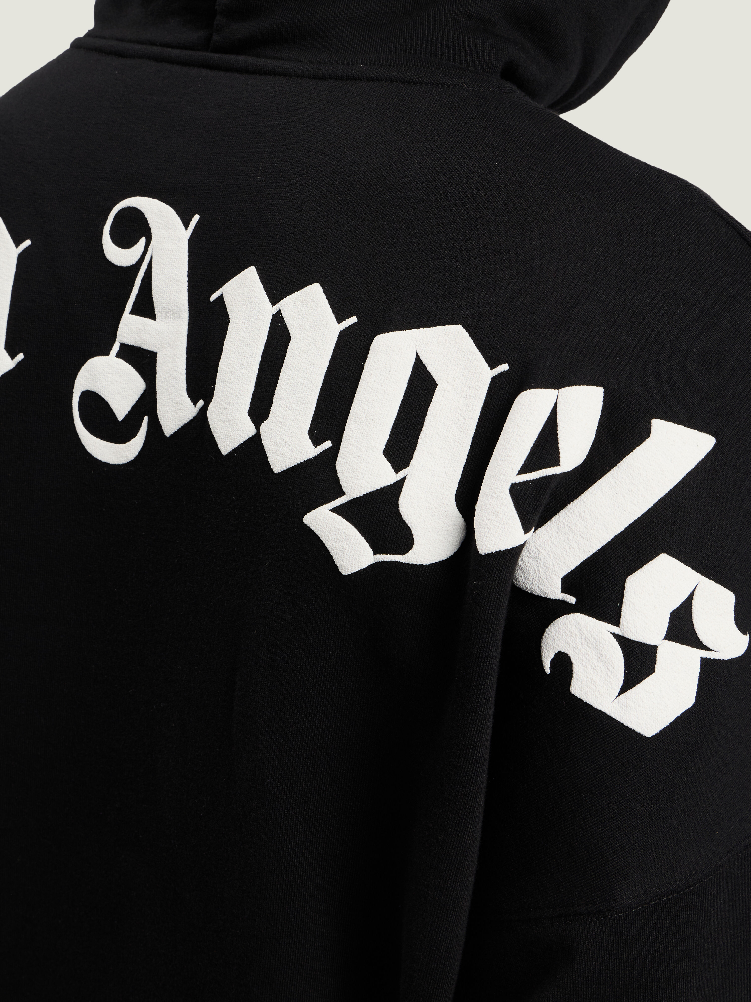 Classic Logo Over Hoodie PALM ANGELS Classic Logo Over Hoodie BLACK WHITE PMBB036C99FLE001