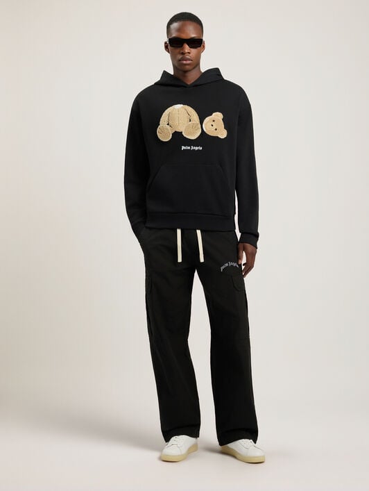 Bear Hoodie PALM ANGELS Bear Hoodie Black PMBB17DT26FLE003