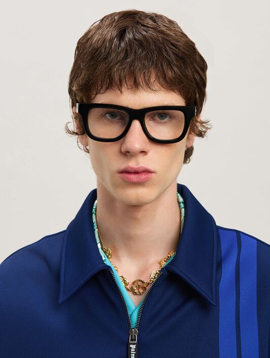 PALM ANGELS  Style 12 eyewear BLACK - NO COLOR PERJ012S25PLA001
