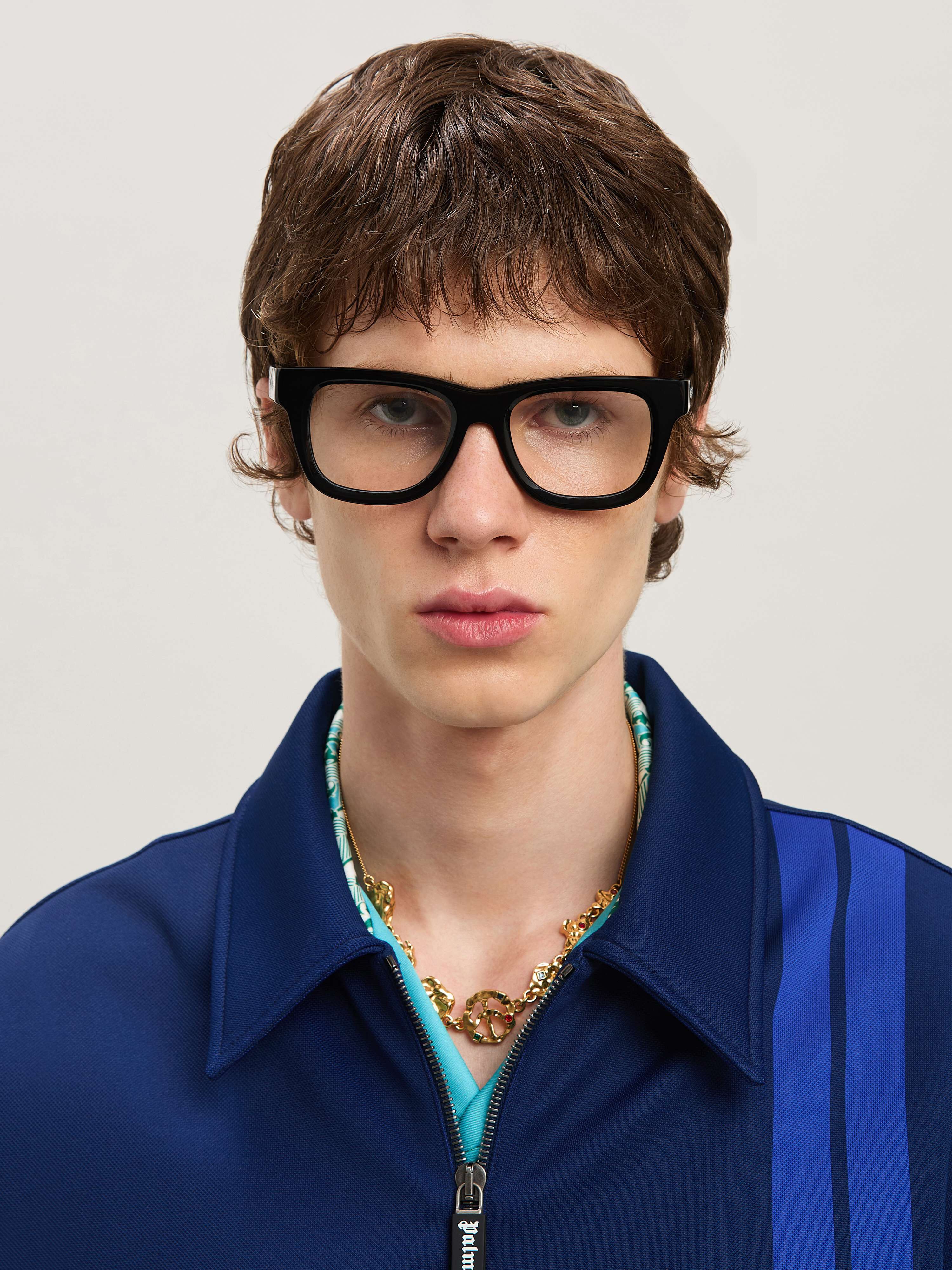 PALM ANGELS  Style 12 eyewear BLACK - NO COLOR PERJ012S25PLA001