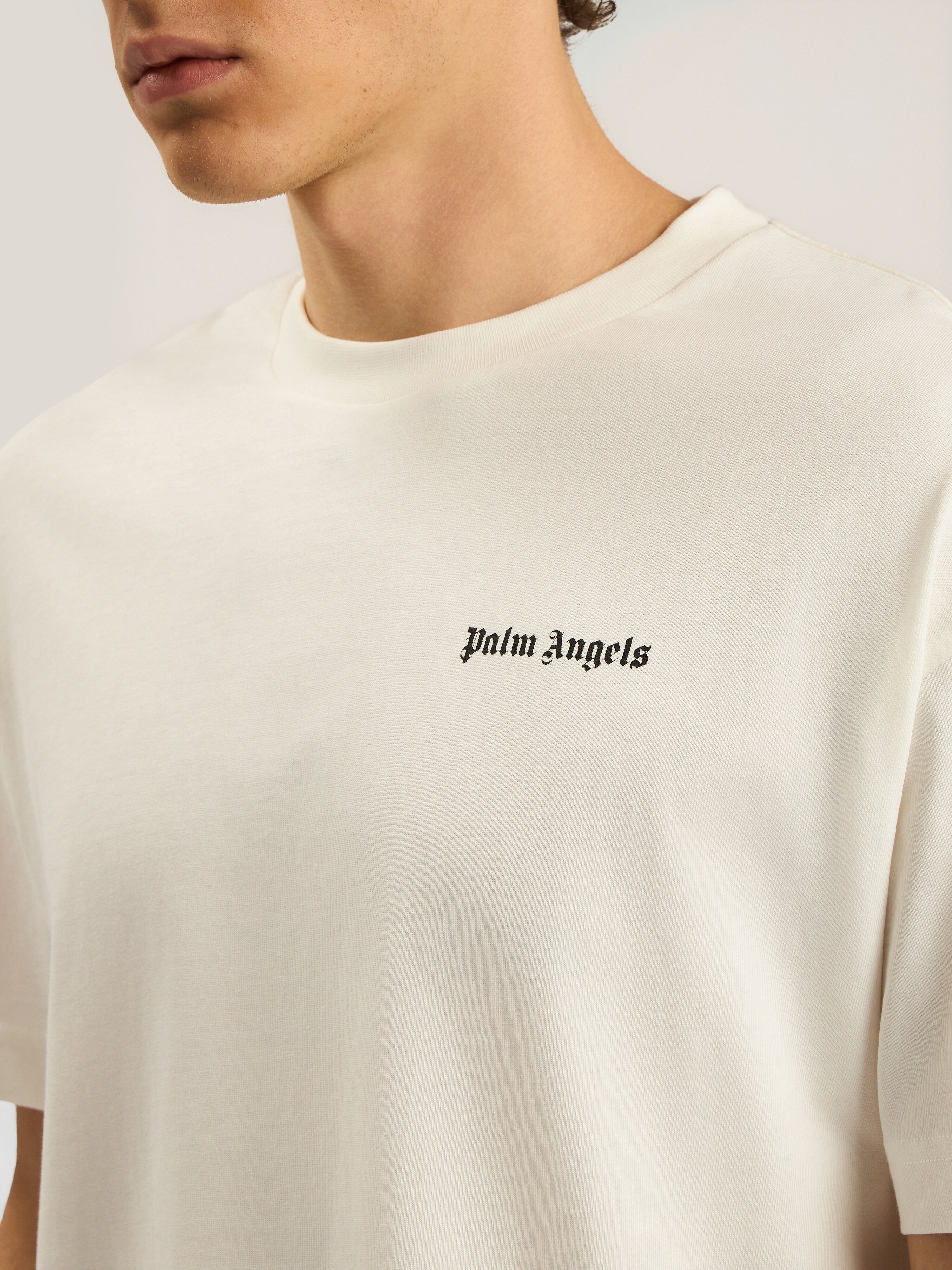Waist Logo Sweatpants PALM ANGELS Waist Logo Sweatpants BROWN - OFF WHITE PAMCH01F26FL02