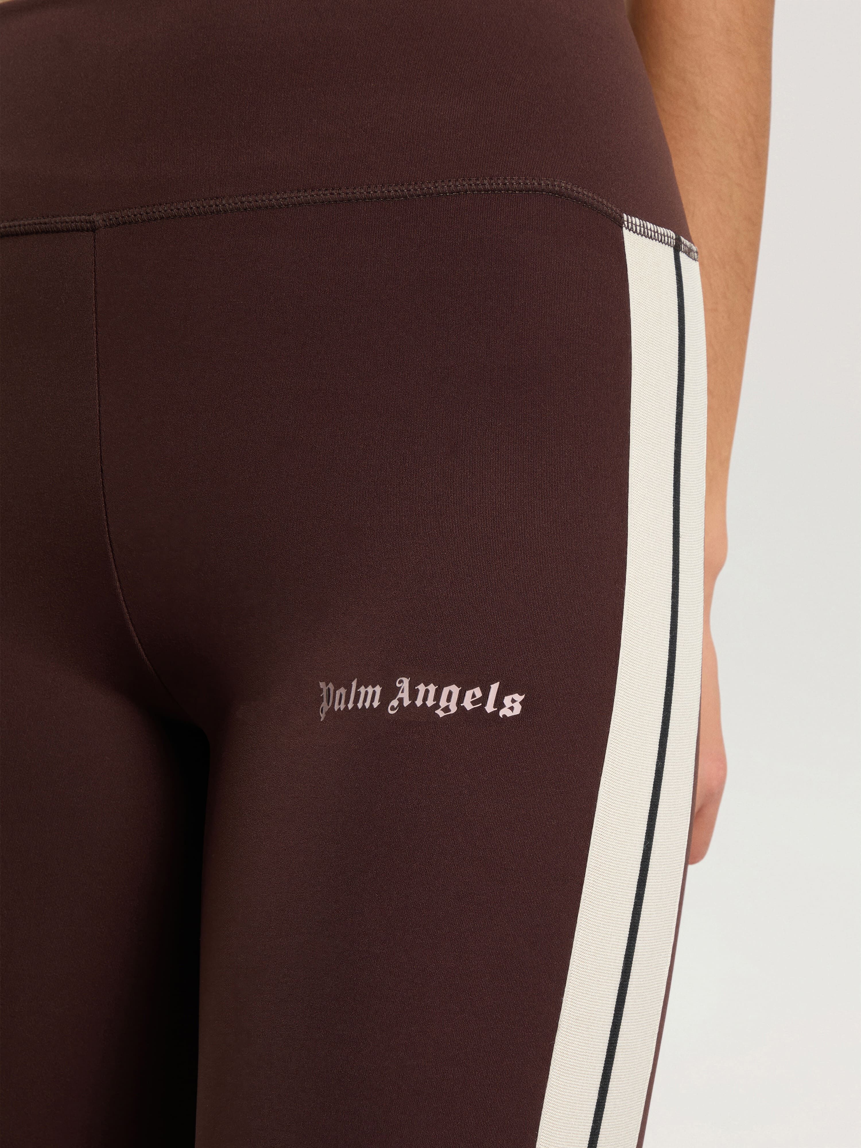 Classic Logo Track Leggings PALM ANGELS Classic Logo Track Leggings MAUVE - ROSE PINK PAWVK01F26FB01