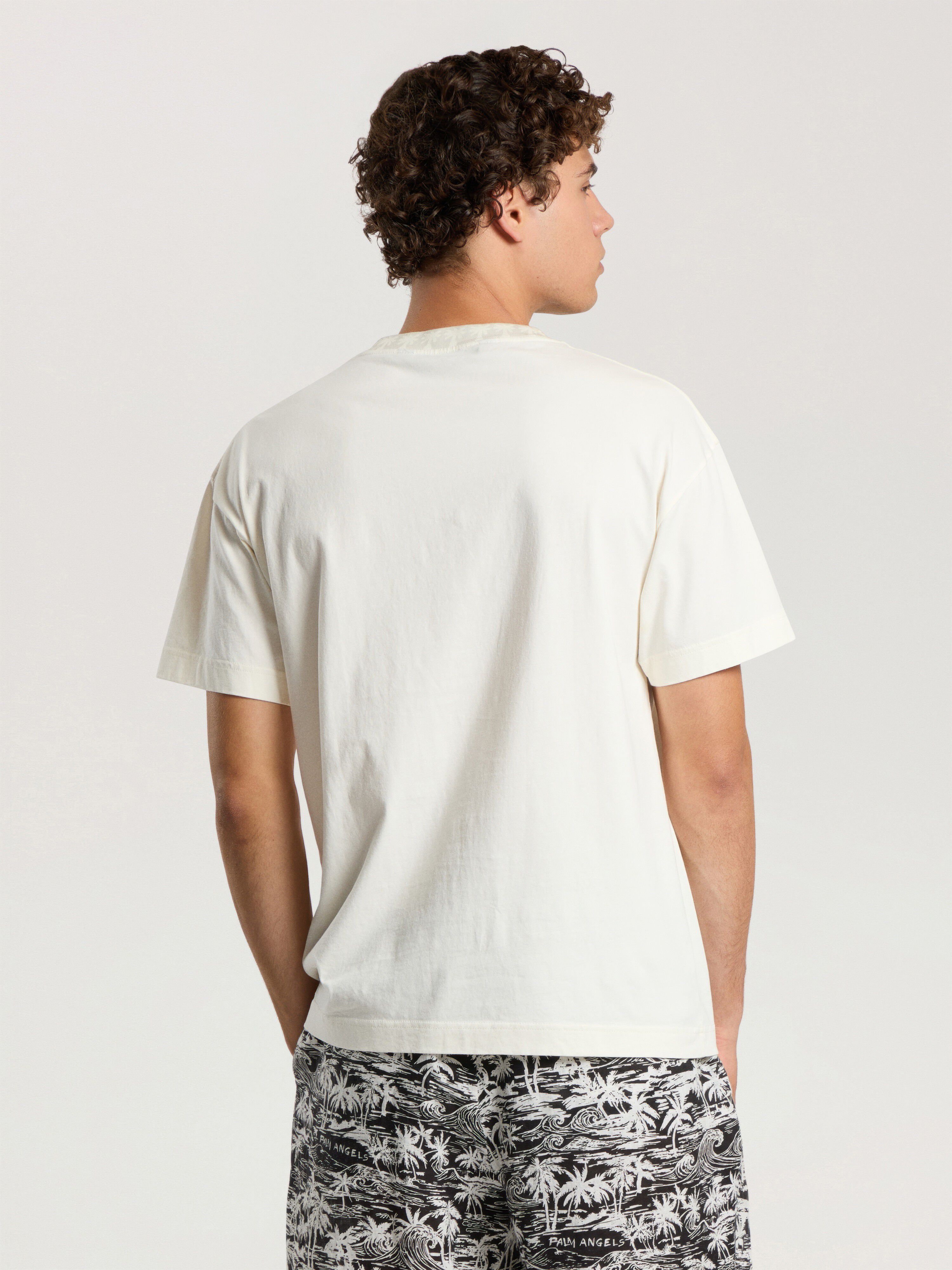 Palm Rib Regular T-Shirt PALM ANGELS Palm Rib Regular T-Shirt OFF WHITE - LIGHT GREY PAMAA08F26JR01