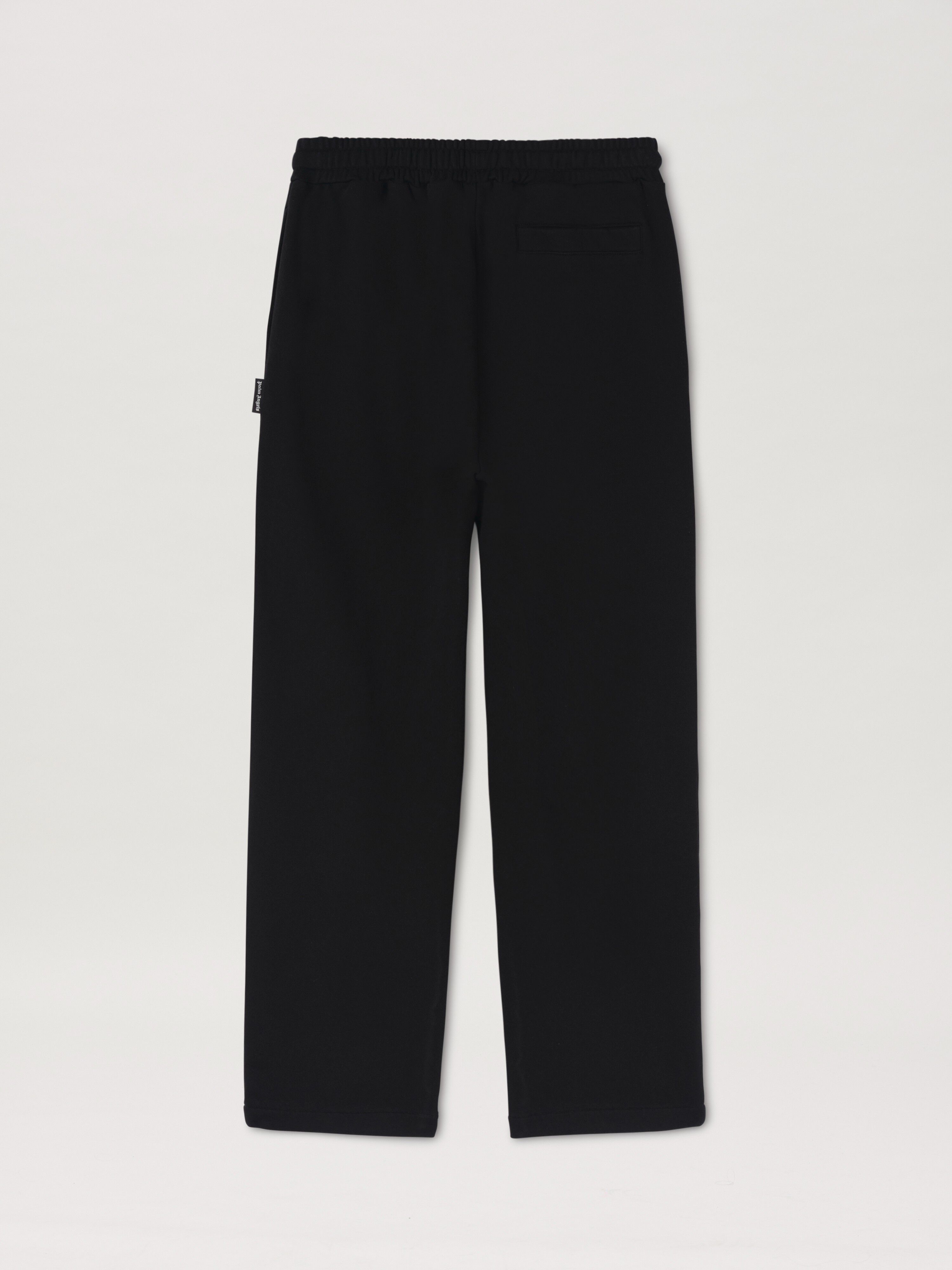 PALM ANGELS  Iconic Tape sweatpants BLACK OFF WHITE PMCH022C99FLE001