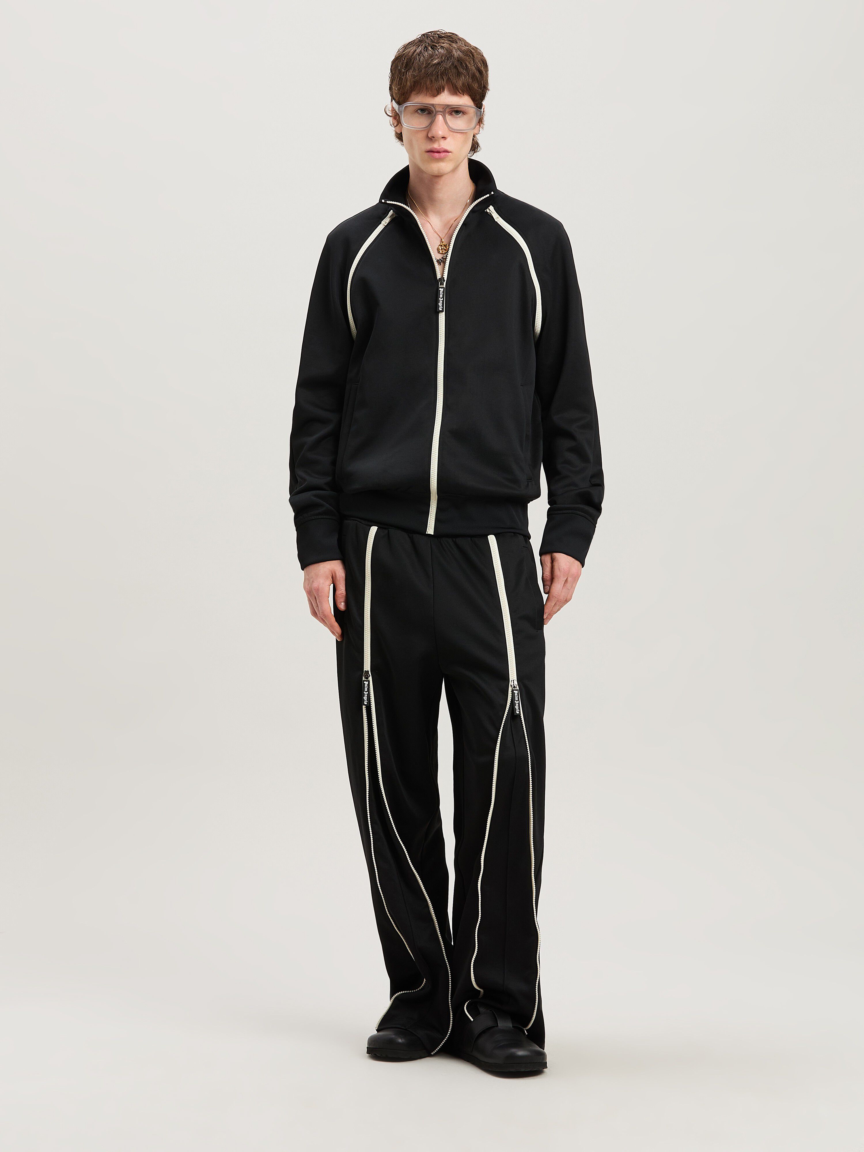 PALM ANGELS  Trainingsjacke BLACK - BLACK PMBD082S25FAB001