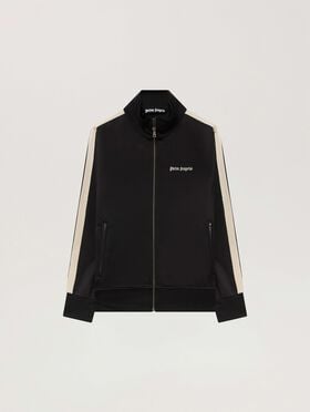 Classic Logo Track Jacket PALM ANGELS Classic Logo Track Jacket BLACK - OFF WHITE PAMBD01F26FB01
