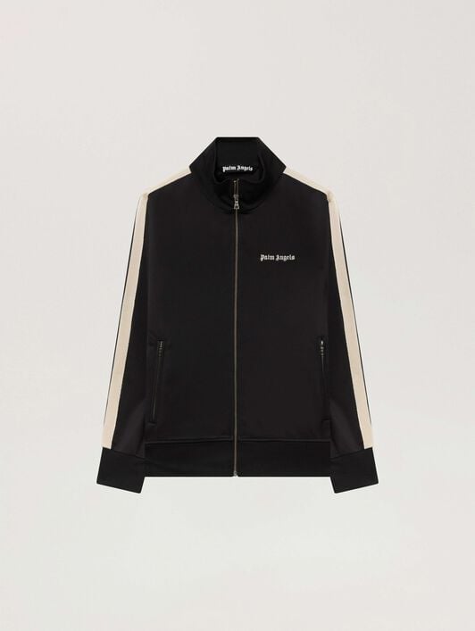 Classic Logo Track Jacket PALM ANGELS Classic Logo Track Jacket BLACK - OFF WHITE PAMBD01F26FB01