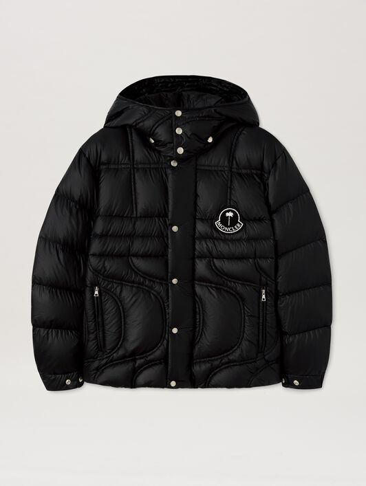 PALM ANGELS  Cherith down jacket Moncler x Palm Angels BLACK - BLACK PMEJ005T25FAB001