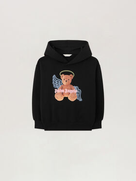 PALM ANGELS Bear Angel. Hoodie NERO/BLACK PGBB015S26FLE001