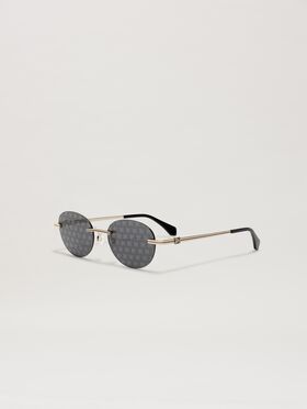 PALM ANGELS  Crystal sunglasses HAVANA - NO COLOR PERJ017S25PLA001