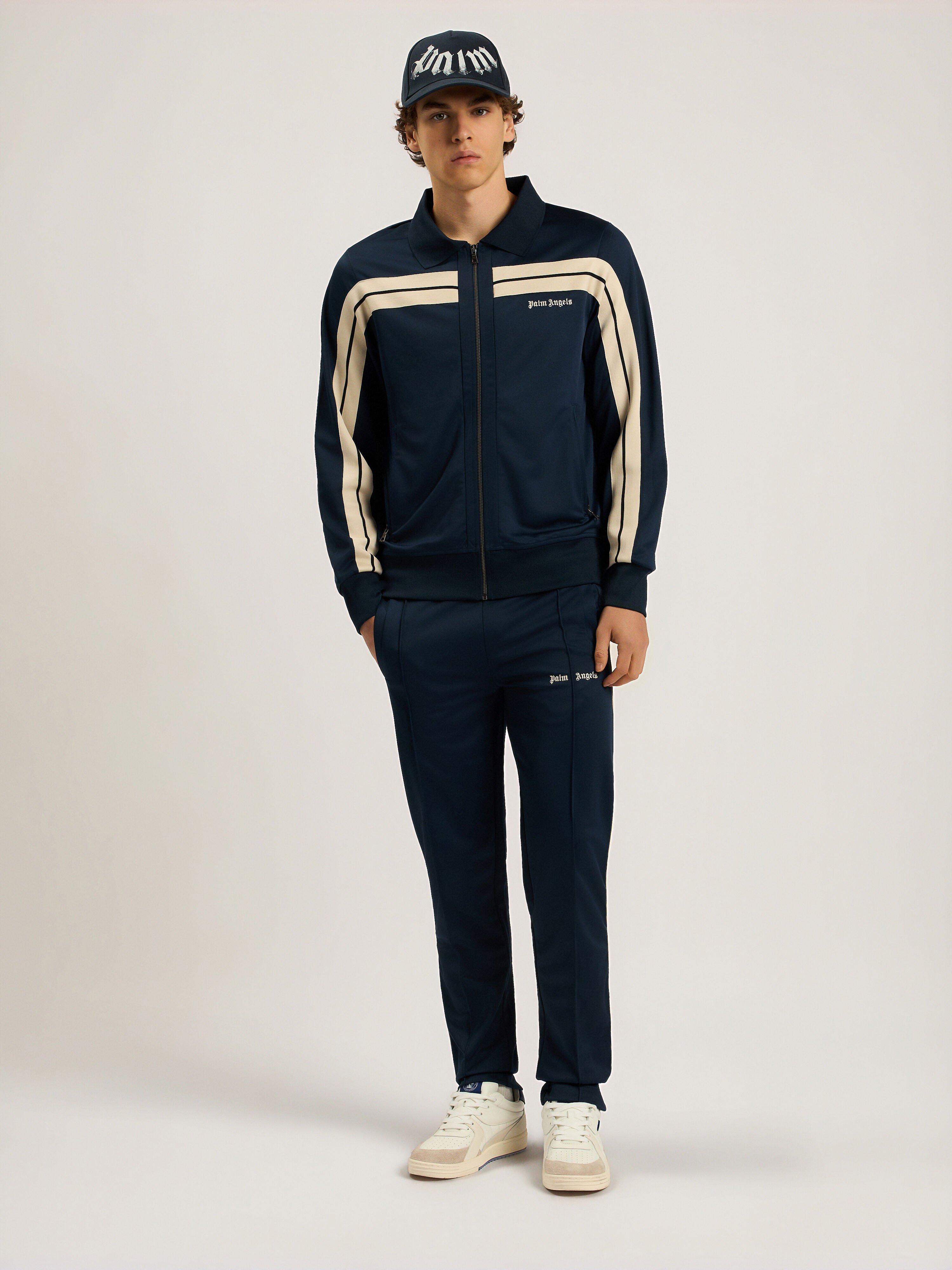 Classic Logo Track Pants in NAVY BLUE - OFF WHITE for Men | Palm