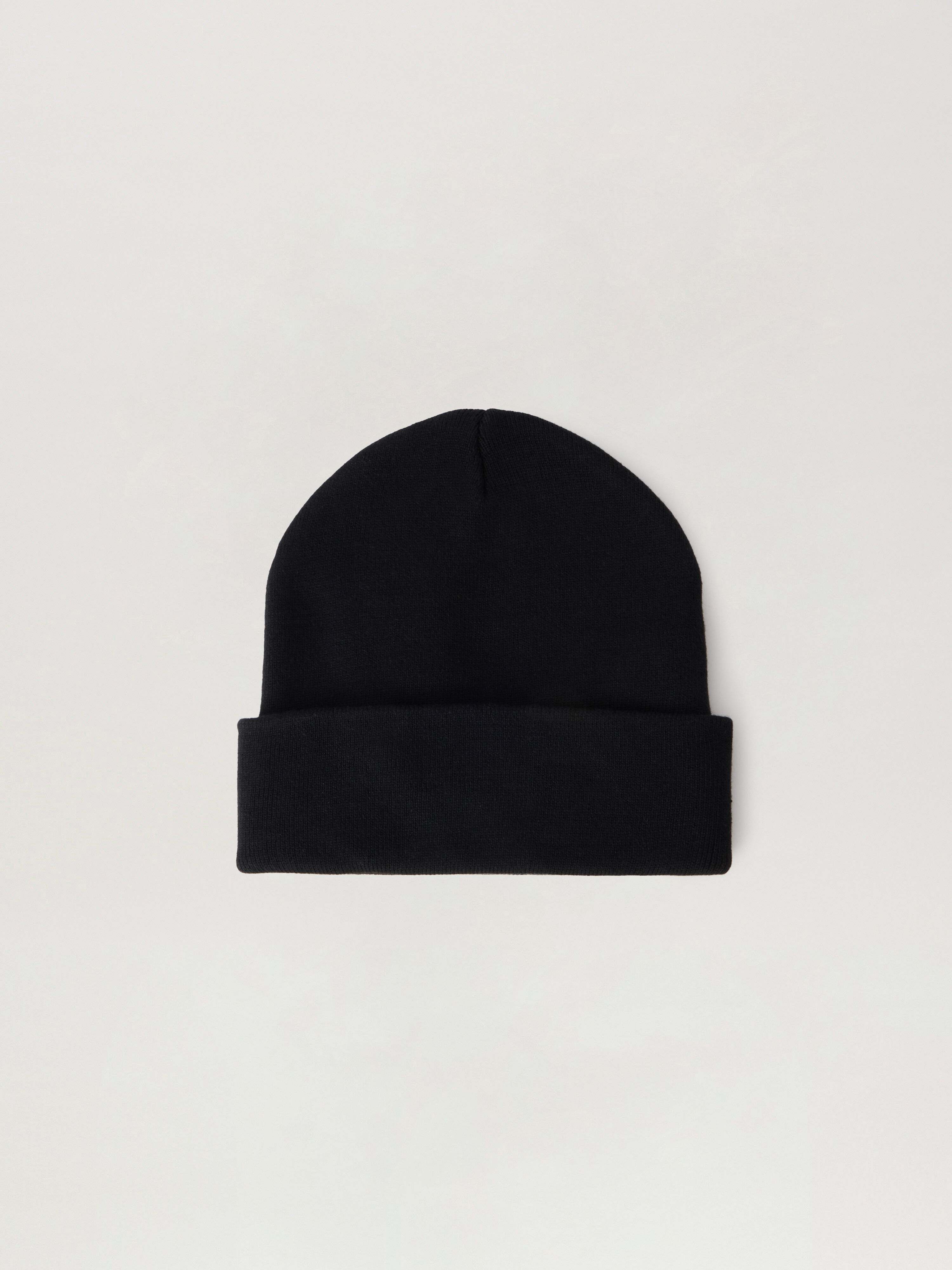 PALM ANGELS Dripping Logo Beanie BLACK RED PMLC022S26KNI002