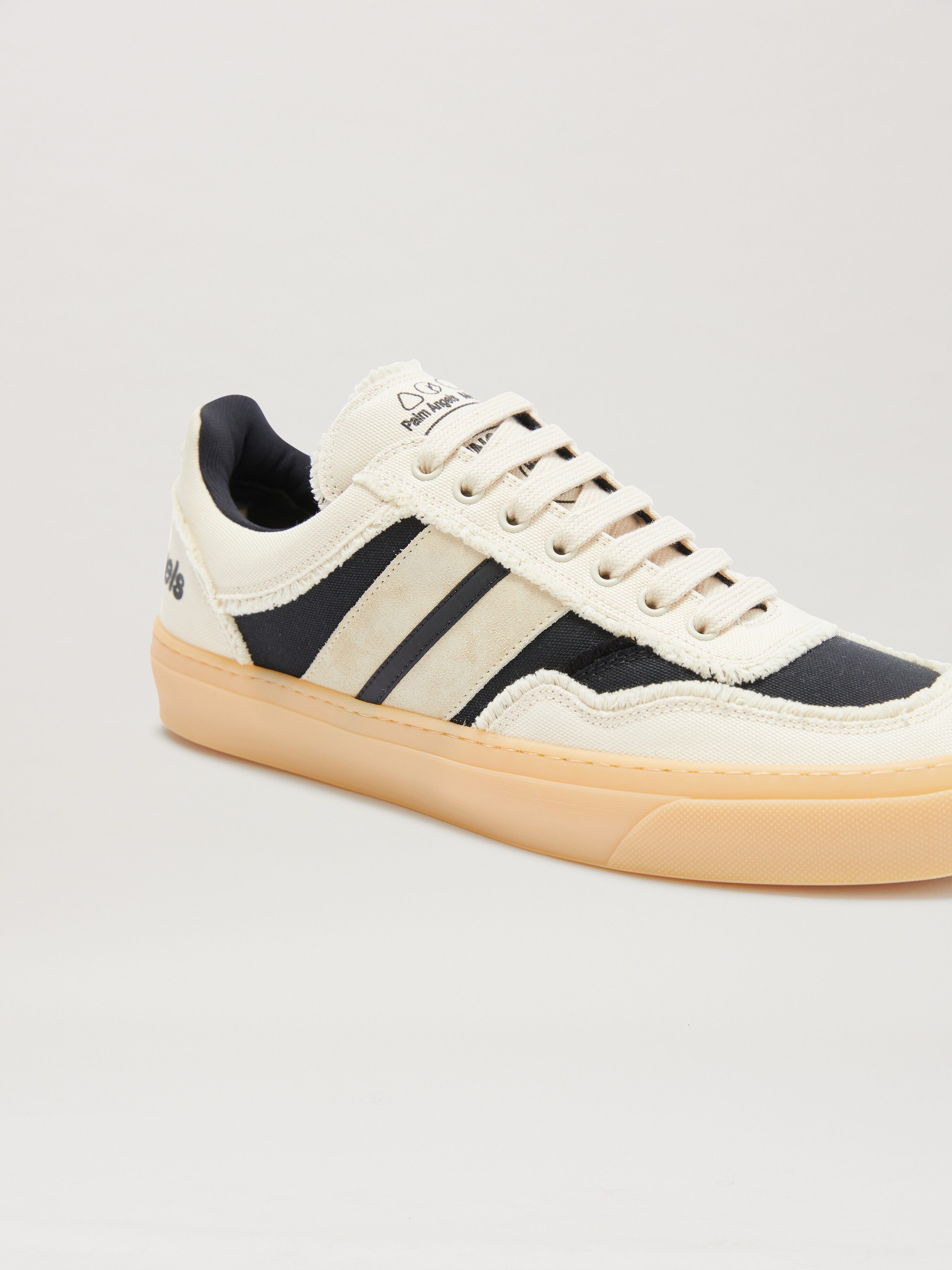 PALM ANGELS  PAxMoncler Monaco2 Sneaker BLACK - BEIGE PMIA104T25LEA001